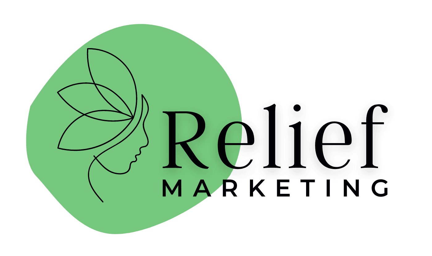 logotyp relief marketing